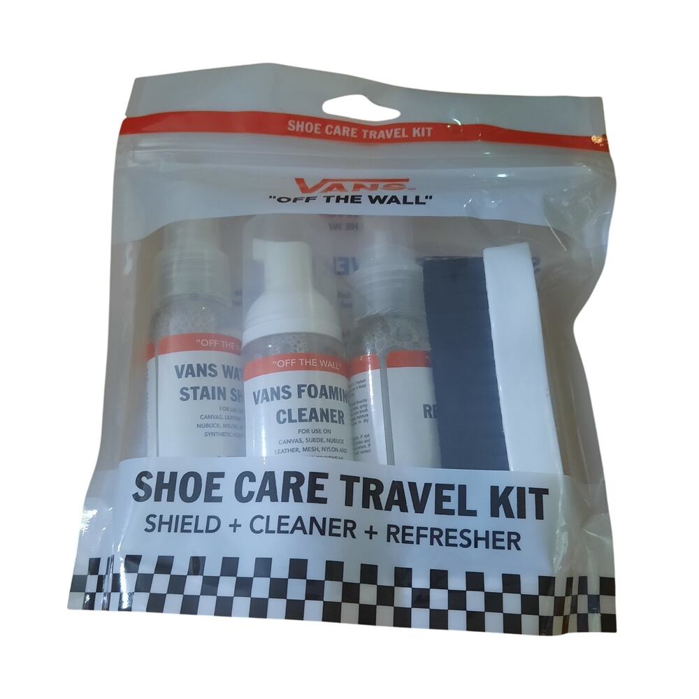 Vans Off The Wall Shoe Care Travel Kit Never Opened